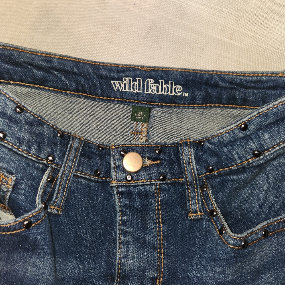 WildFable Studded Mini Skirt